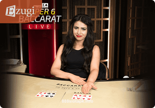 Hình ảnh Baccarat Super 6 tại 888slot apk